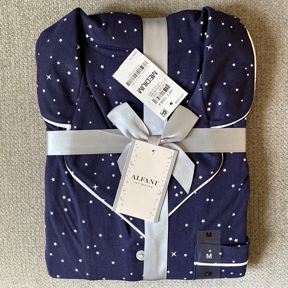 🆕Alfani Women's Ultra-Soft Printed Packaged Pajama Set - Picture 4 of 6
